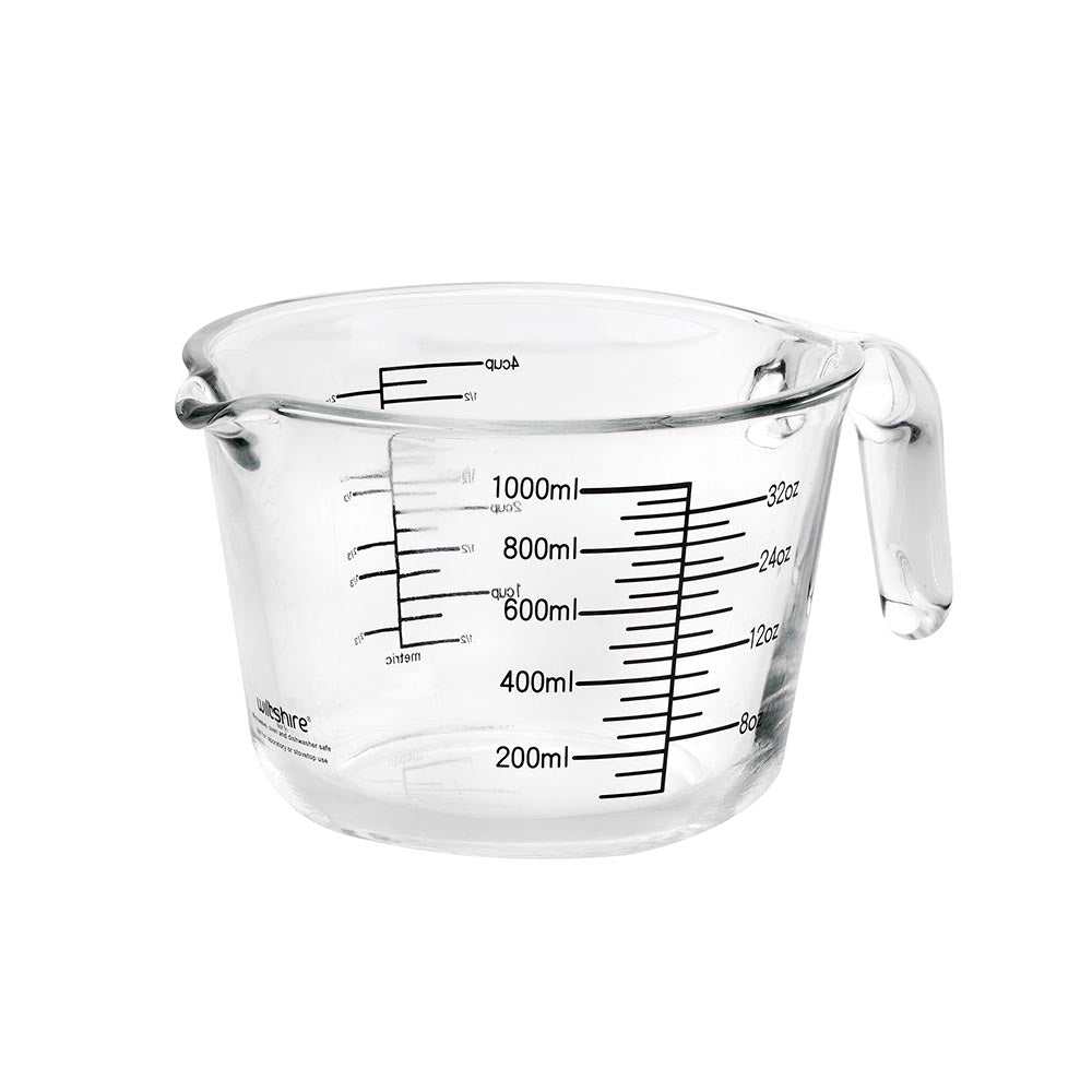 Glass Measuring Jug 1000ml / 4 cups