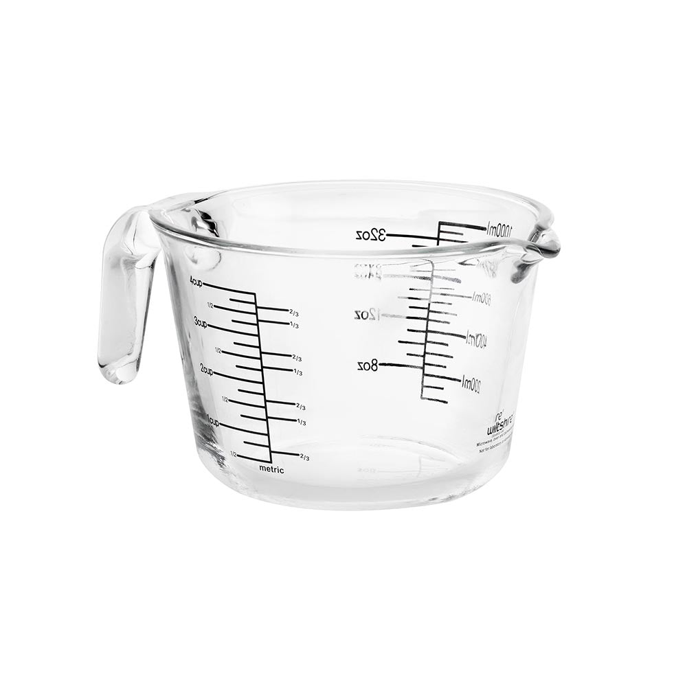 Glass Measuring Jug 1000ml / 4 cups
