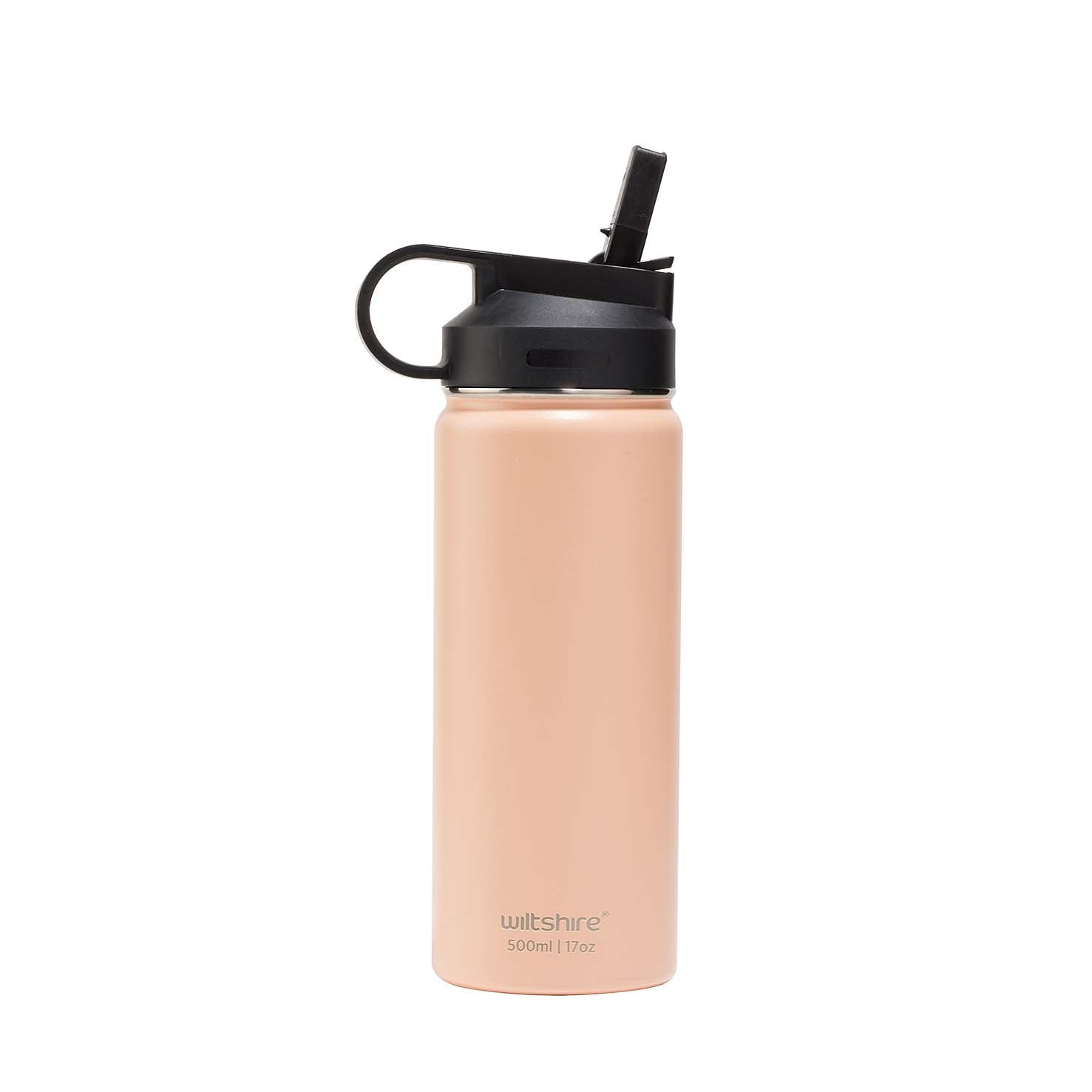 Insulated Stainless Steel Bottle Peach 500ml/17oz