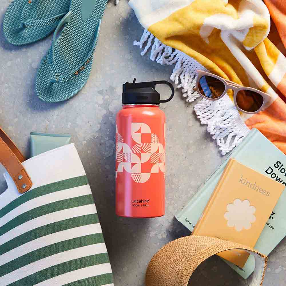 Insulated Stainless Steel Bottle Flamingo 900ml/30oz