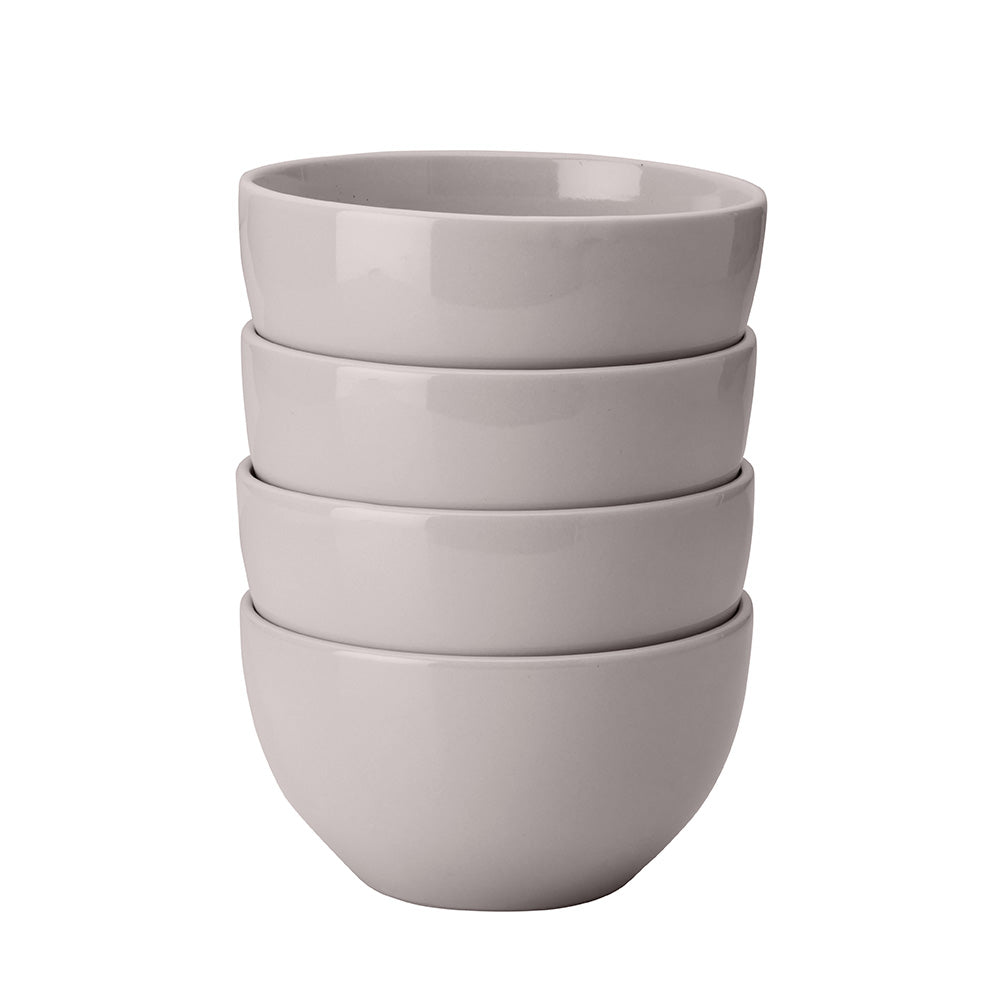 Stone Deep Bowls 4 Piece Set 14cm x  7.8cm / 5.5