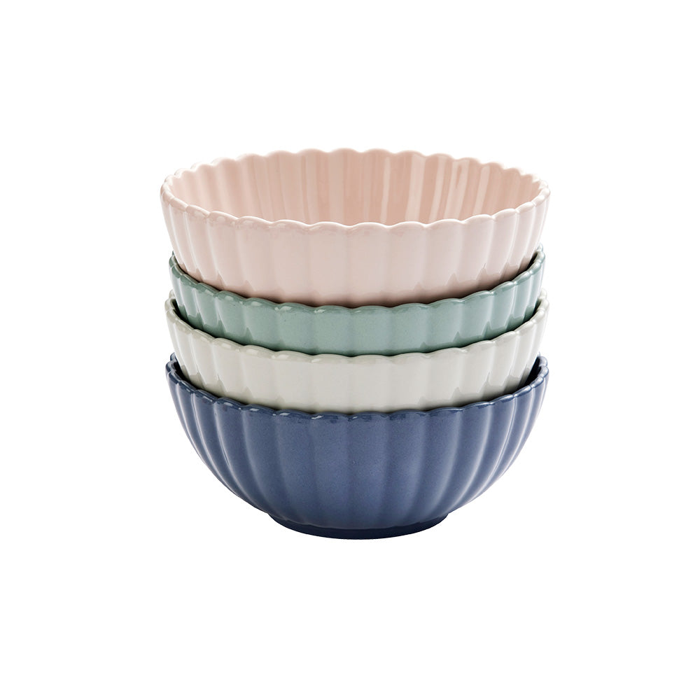 Petite Petal Bowls 4 Piece Set 15cm x 6.5cm / 6