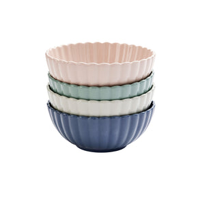 Petite Petal Bowls 4 Piece Set 15cm x 6.5cm / 6" x 2.6"