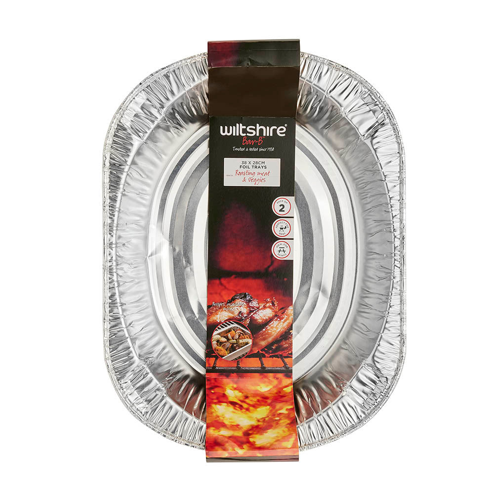 Bar-B Large Foil Tray Pack of 2
