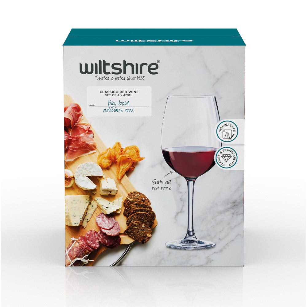 Classico Red Wine 470ml Set of 4