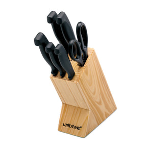 Laser Basic Knife Block Set 7 Piece