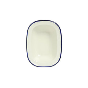 Enamel Oblong Pie Dish 200ml