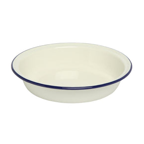 Enamel Round Pie Dish 19.5cm