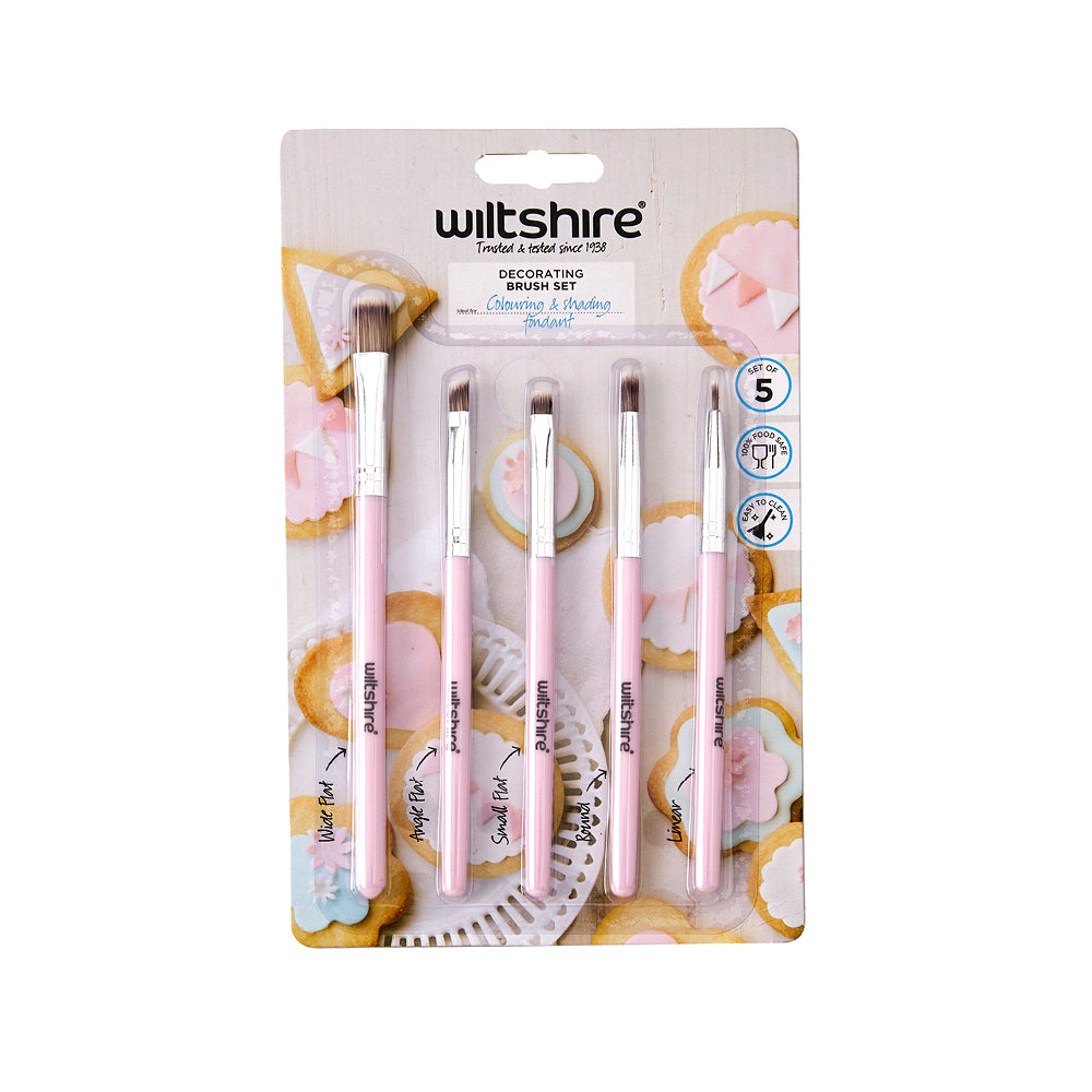Decorating Brush Set of 5