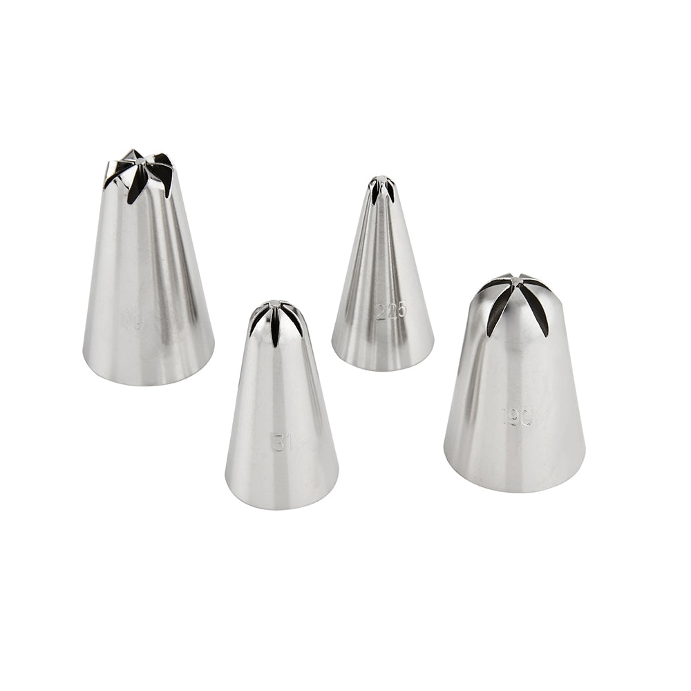 Flower Decorating Nozzles Set of 4