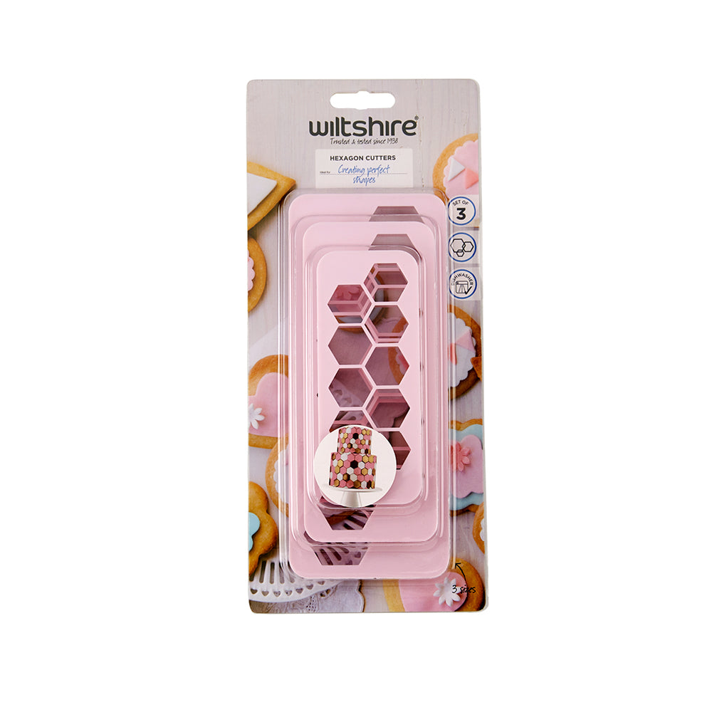 Hexagon Cutters Set of 3