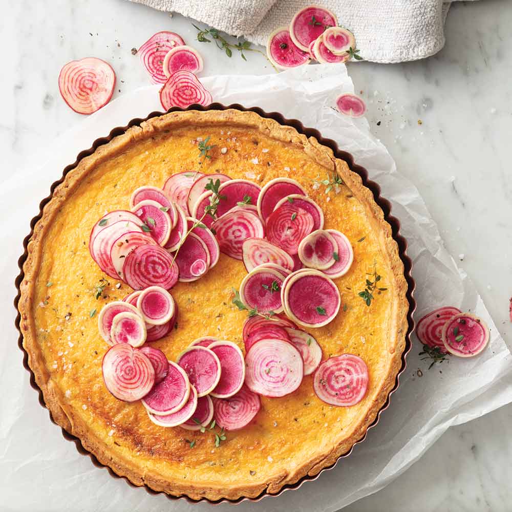 Rose Gold Quiche & Tart Pan 24cm