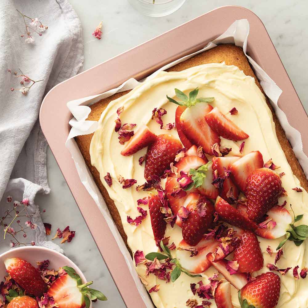 Rose Gold Slice Pan 27.5cm