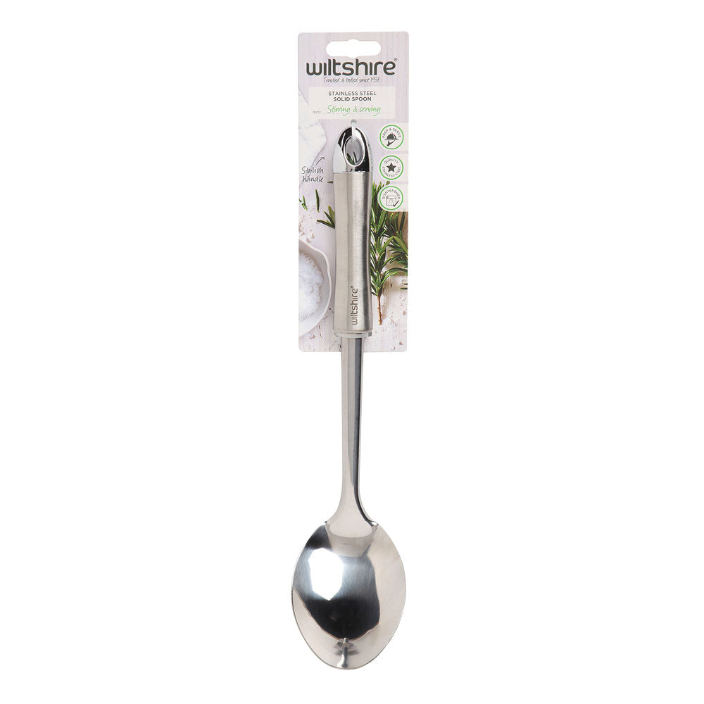 Industrial Stainless Steel Solid Spoon