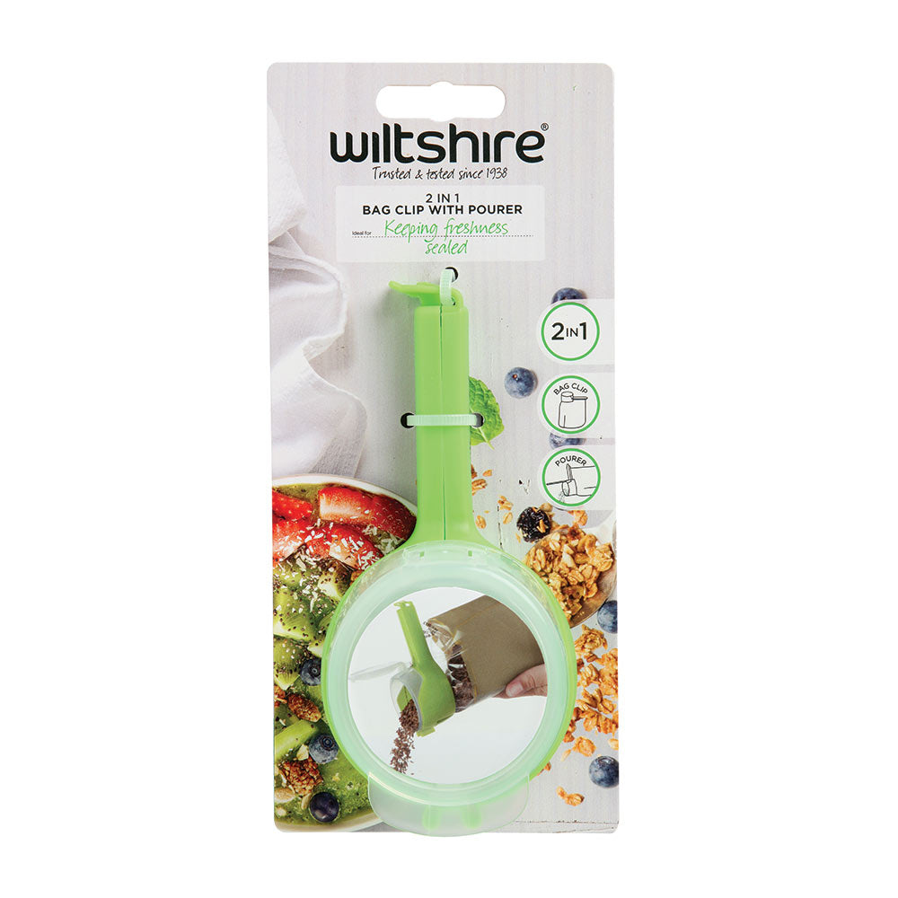2 in 1 Bag Clip & Pourer