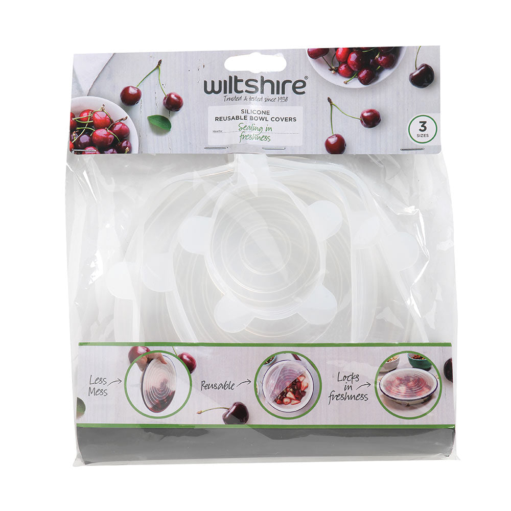 Reusable Silicone Bowl Covers Set of 3