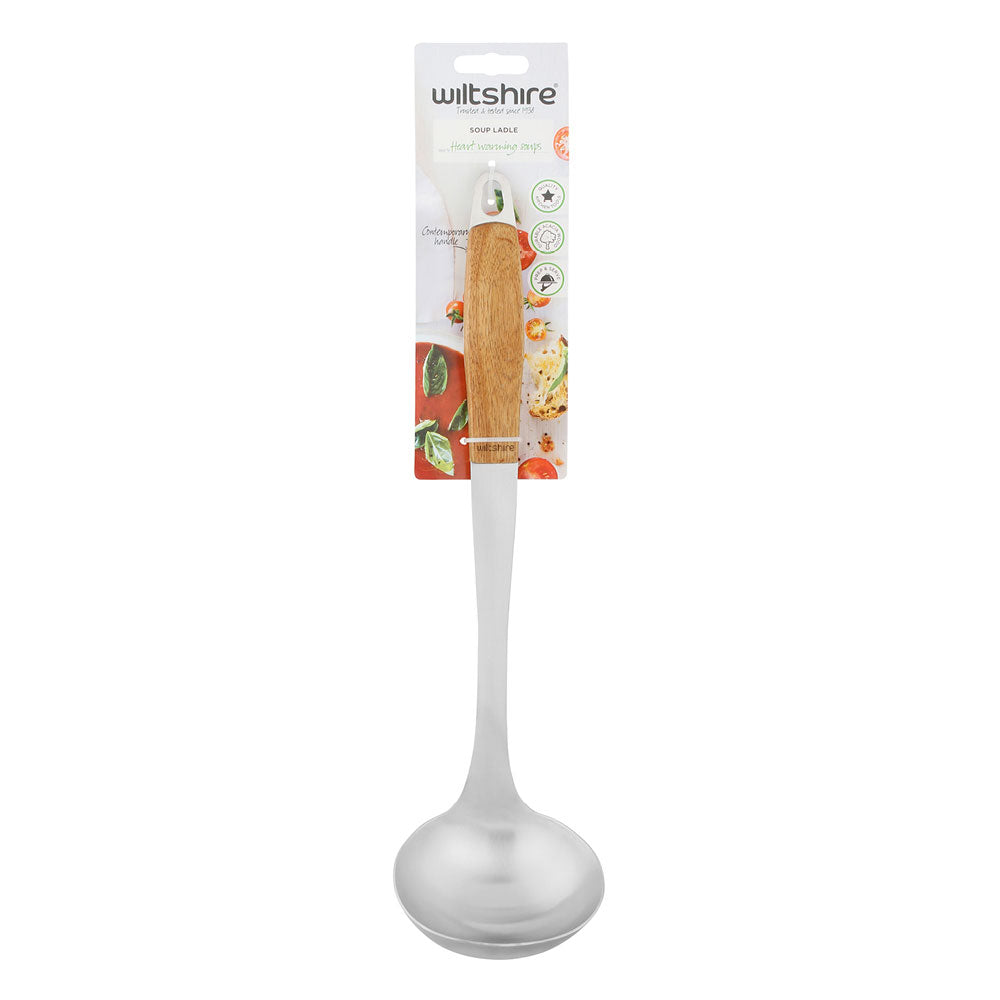 Wooden Handle Ladle