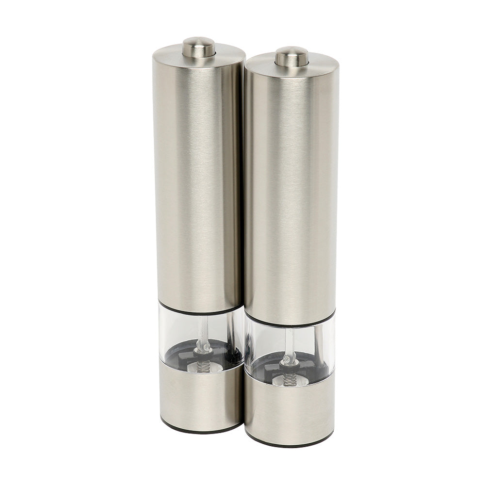 Electric Stainless Steel Mill 2 Piece Set