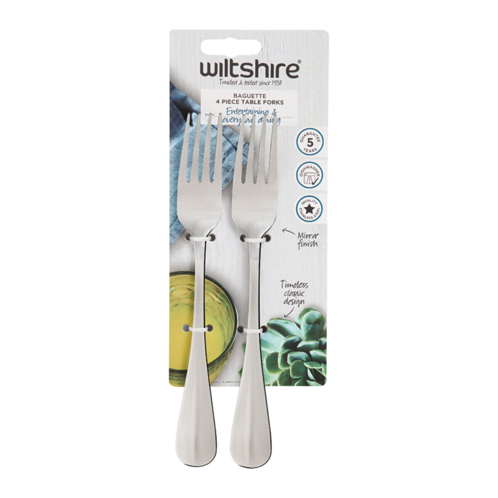 Baguette Table Fork 4 Piece