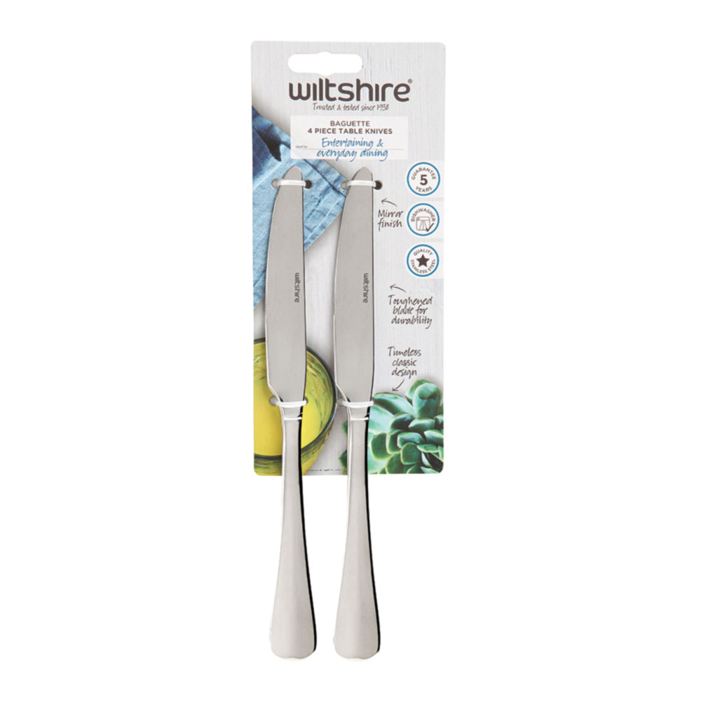 Baguette Table Knife 4 Piece