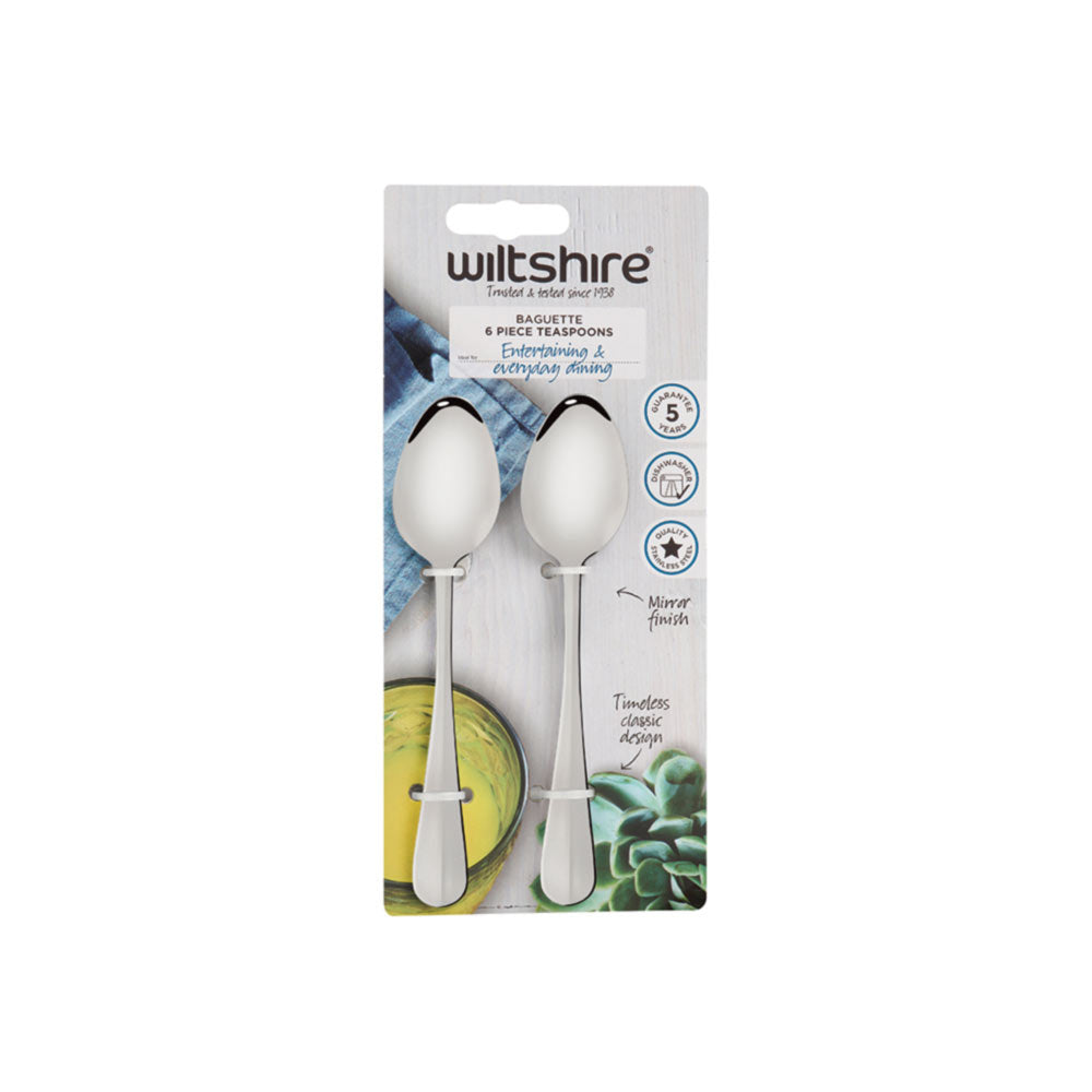 Baguette Teaspoon 6 Piece