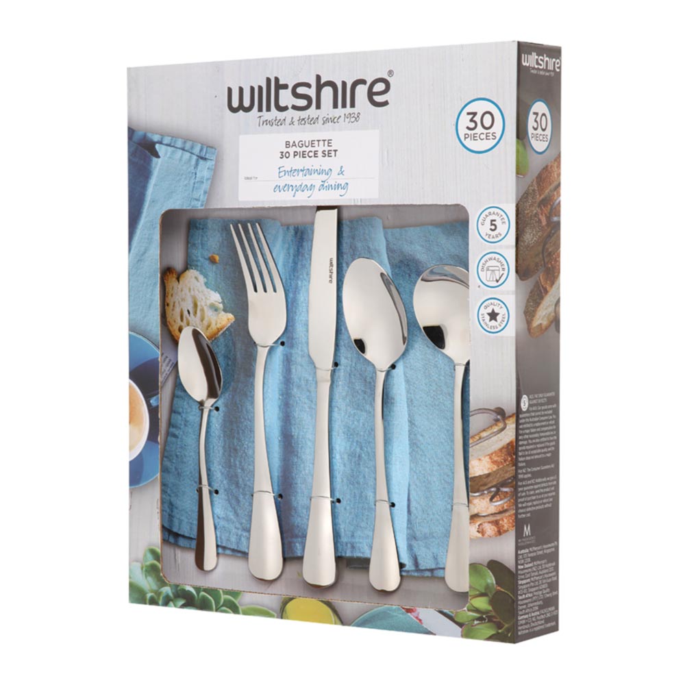 Baguette Cutlery Set 30 Piece
