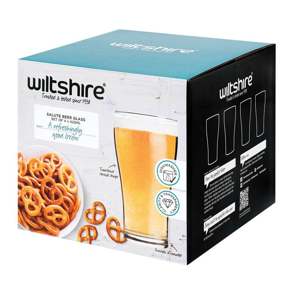 Salute Beer 425ml Set of 4