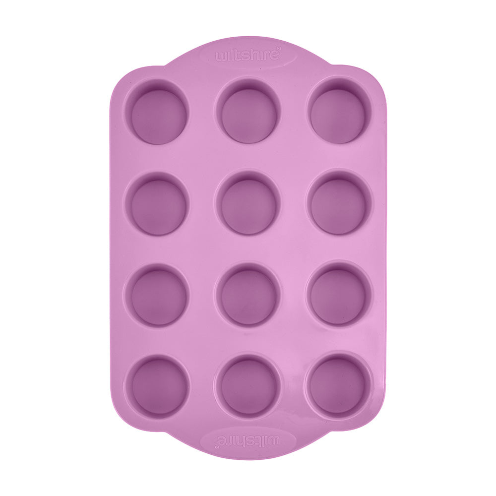 Silicone Mini Muffin Pan 12 Cup