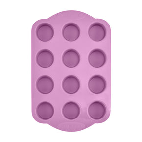 Silicone Mini Muffin Pan 12 Cup