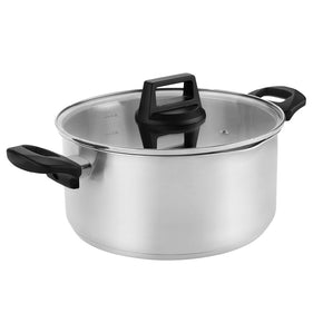 Timeless Casserole 24cm with Glass Lid