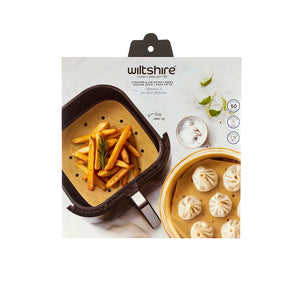 Steamer & Air Fryer Liners 20cm Pack of 50 Square