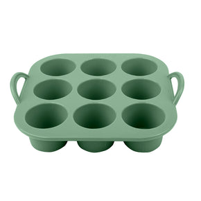 Silicone Air Fryer Mini Muffin Pan 9 Cup