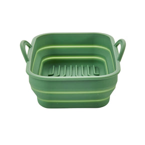 Silicone Air Fryer Rectangular Collapsible Pan