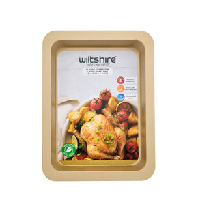 Champagne Gold Large Roast Pan 36.5 x 26.5cm