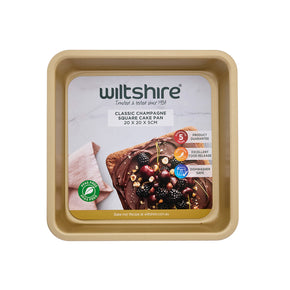Champagne Gold Square Cake Pan 20cm