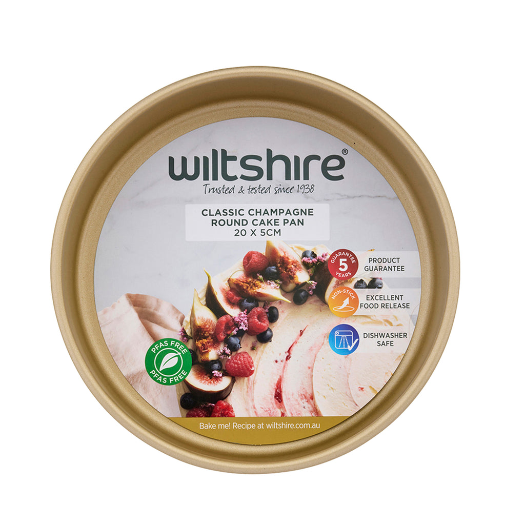 Champagne Gold Round Cake Pan 20cm