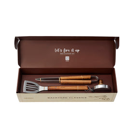 Crafted for Foodies - Backyard Classics BBQ & Burger Set