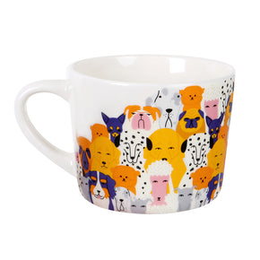 'Dog Pack' Printed Mug 400ml