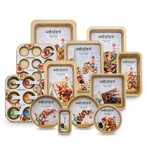 The Ultimate Champagne Gold Bakeware Bundle